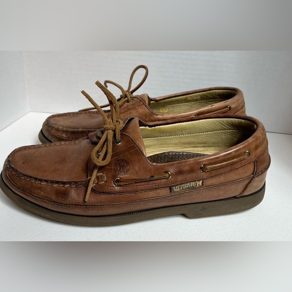Mens Mephisto “classic”  boat shoes, size 10 - Picture 2 of 7